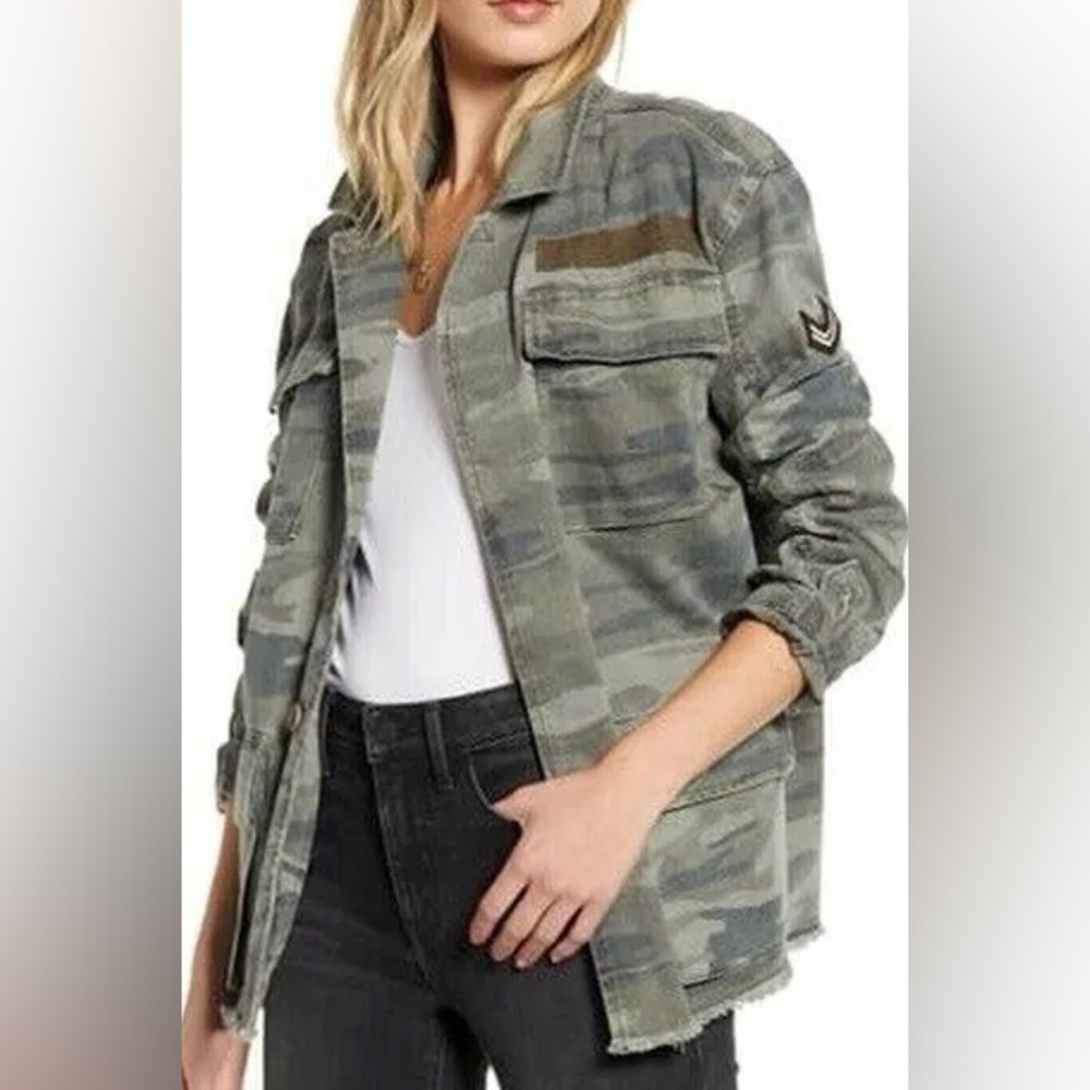 Treasure + Bond Camo Military Jacket